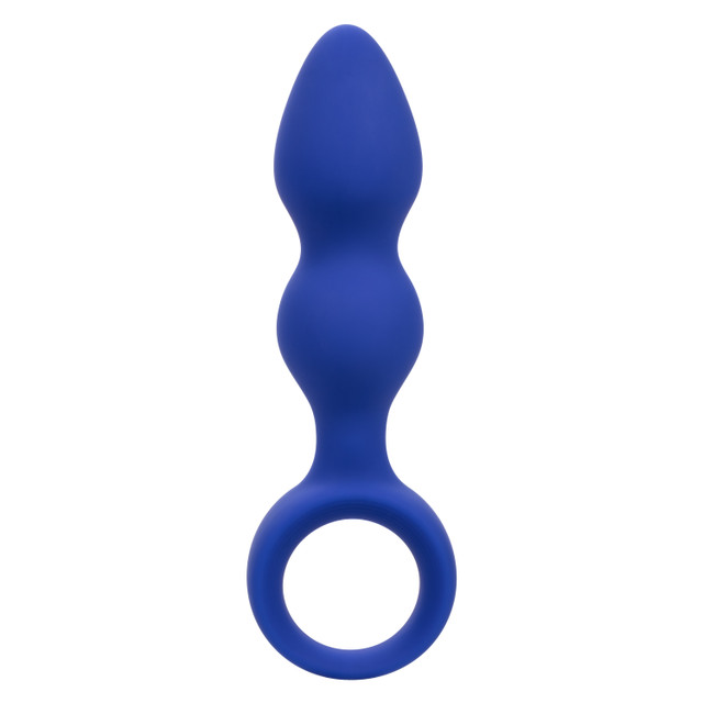 Experience ultimate pleasure with the Admiral® Advanced Bead... CEN - Admiral Advanced Beaded Plug - Blue photo-3