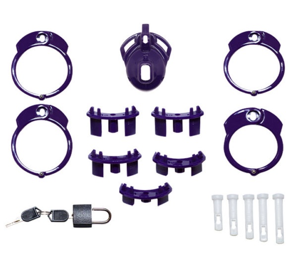 Are The Vice Mini and Micro too big for you? Are you looking... Locked in Lust - Vice Clitty Chasity Cage - Black photo-5