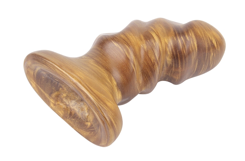 Anti-bacterial, Better-than-real, Phathalate Free, Anal Trai... Chisa - Petite Yucie Plug - Gold photo-6