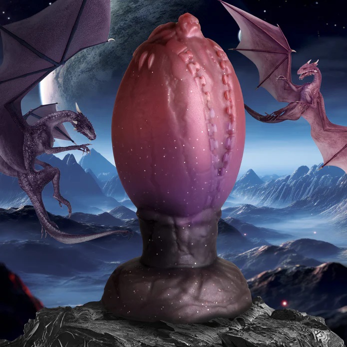 Become the Queen Mother of Dragons or the King of Dragon Egg... Creature Cocks - Dragon Hatch Anal Plug L photo-4
