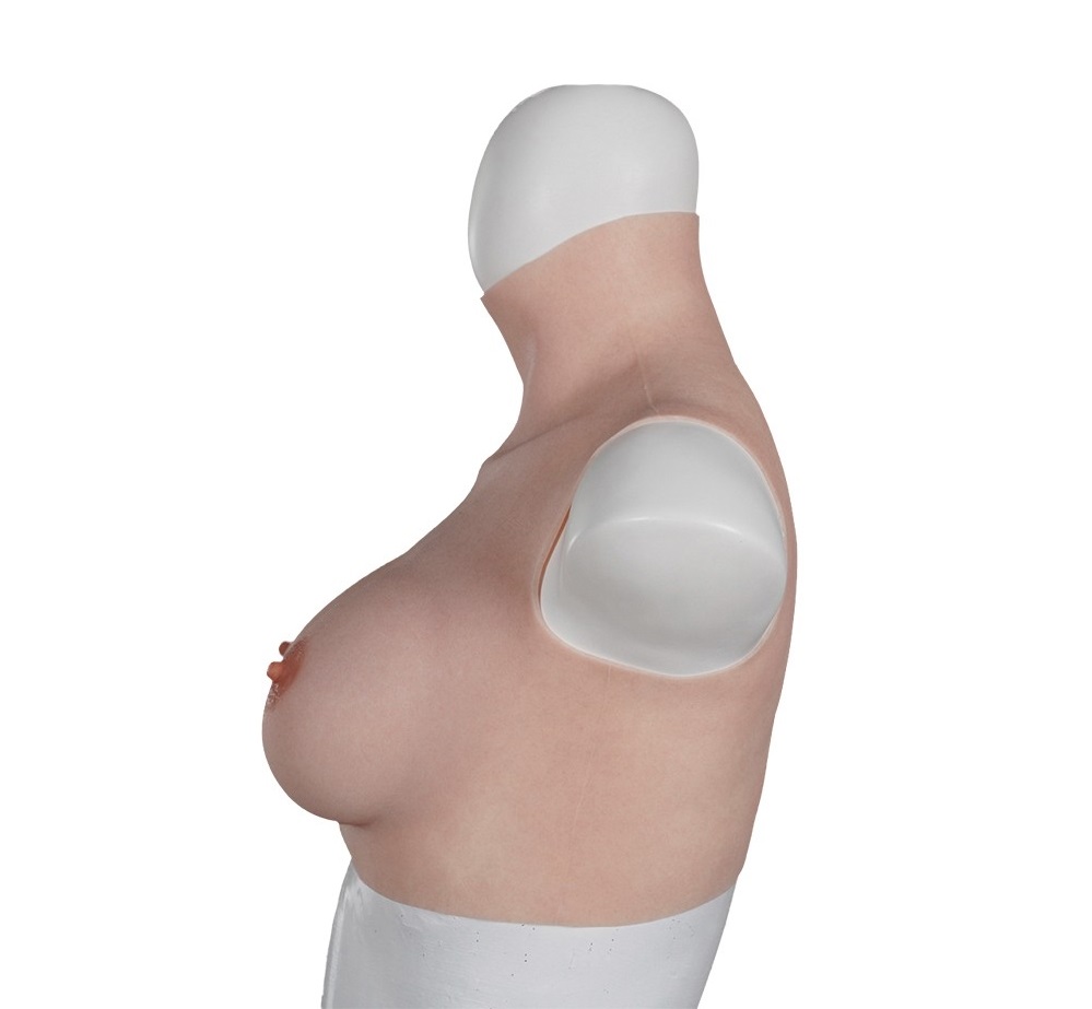 Realistic looking erect nipples & areola. Highly stretchable... XX-Dreamstoys - Ultra Realistic Breast Form M photo-4