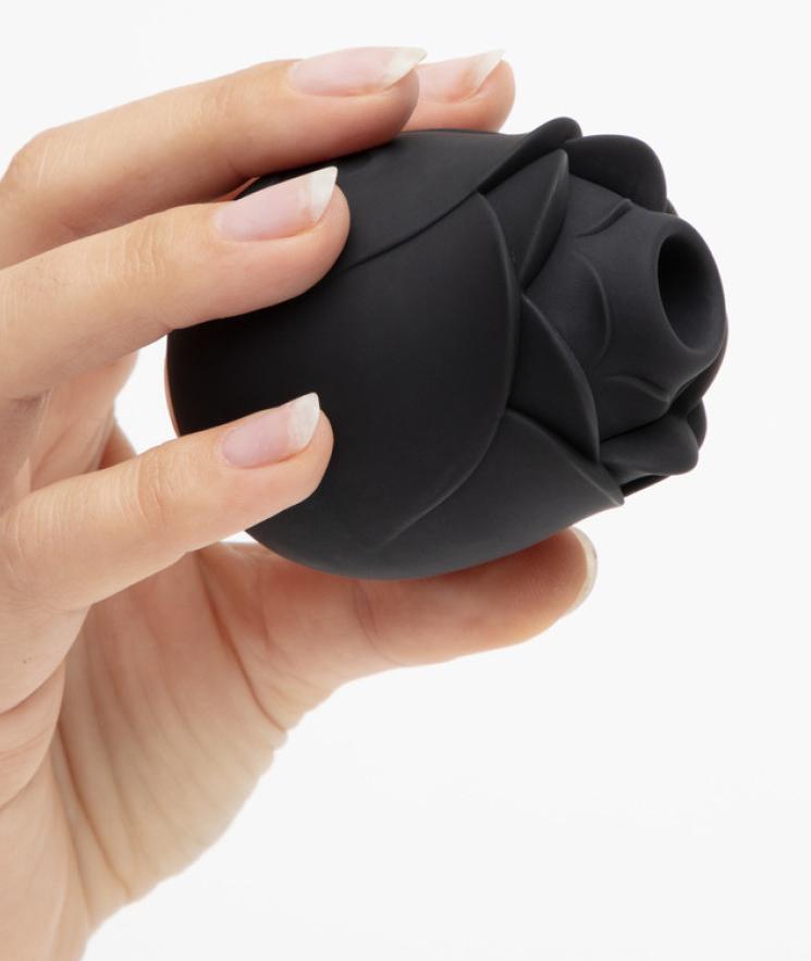 Fifty Shades of Grey Hearts & Flowers is a unique clitoral s... Fifty Shades of Grey - Rose Clitoral Stimulator - Black photo-3