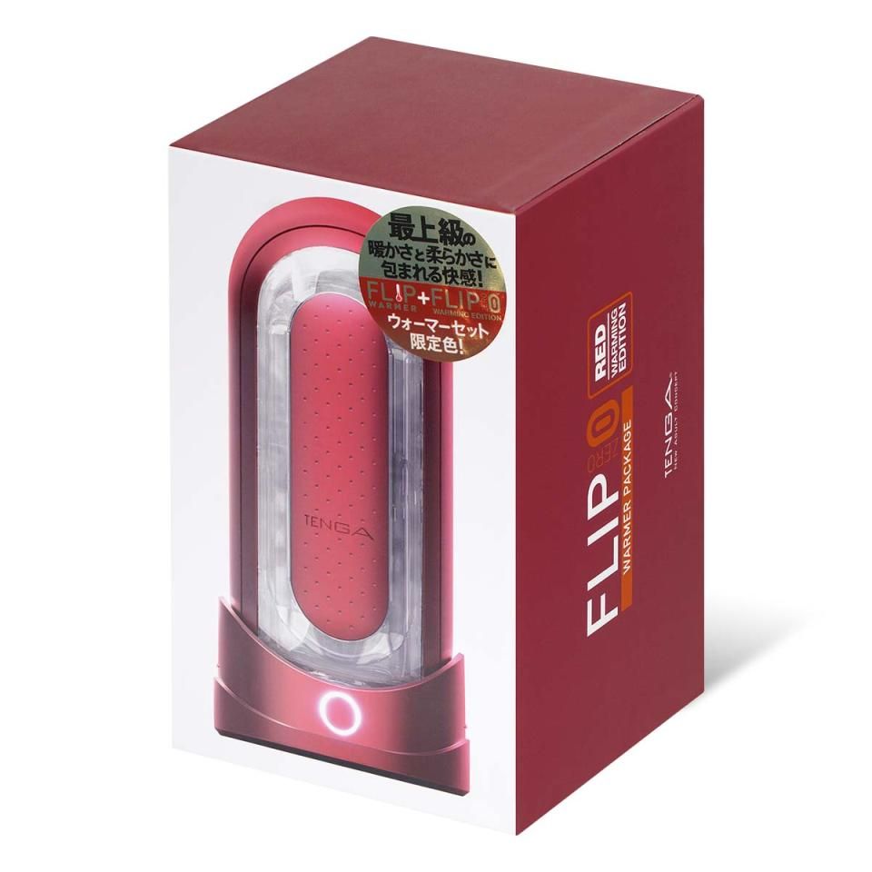 Introducing you the TENGA FLIP WARMER especially for the TEN... Tenga - Flip Zero & Warmer Set - Red photo-10