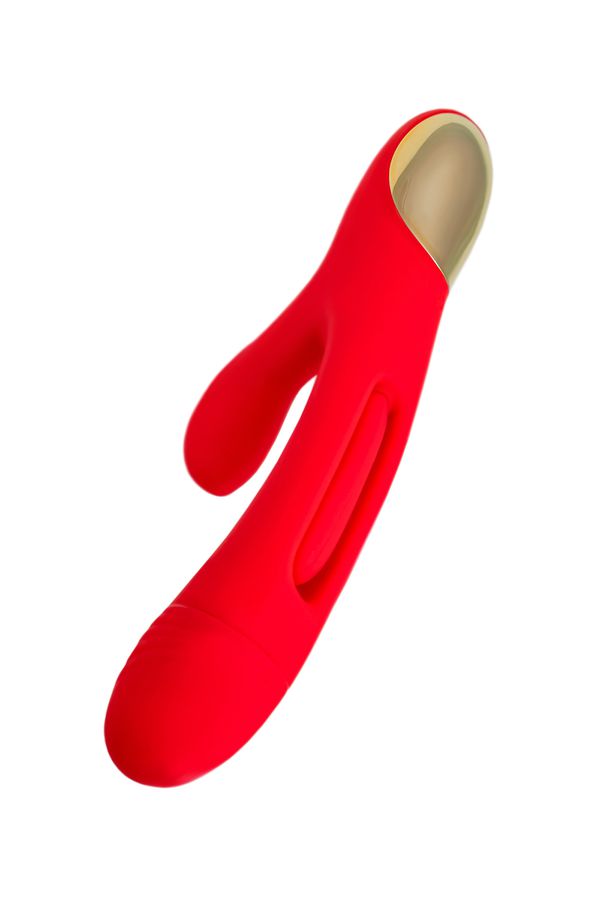 PITTY Rabbit vibrator with moving tongue. The innovative des... JOS - Patti Flapping Vibrator - Red photo-6