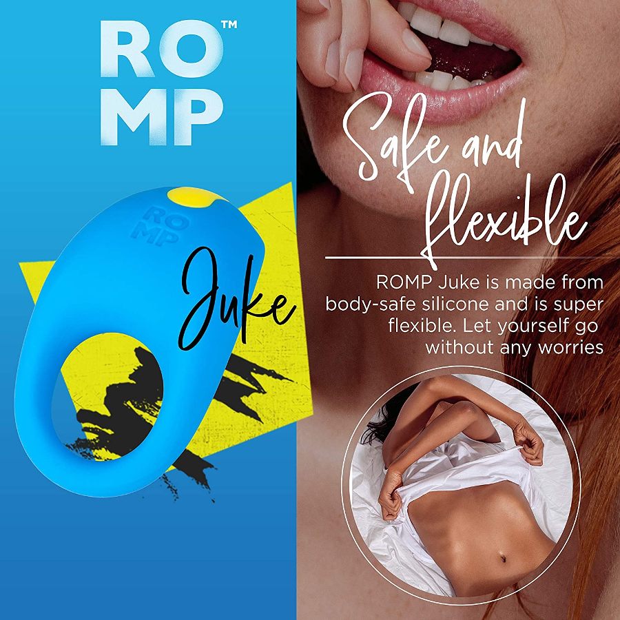 我们想通知您,适用于 Wow Tech 产品(ROMP、Womanizer、We-Vibe、Arcwave)的充电器适配... Romp - Juke 震动环 - 蓝色 照片-10