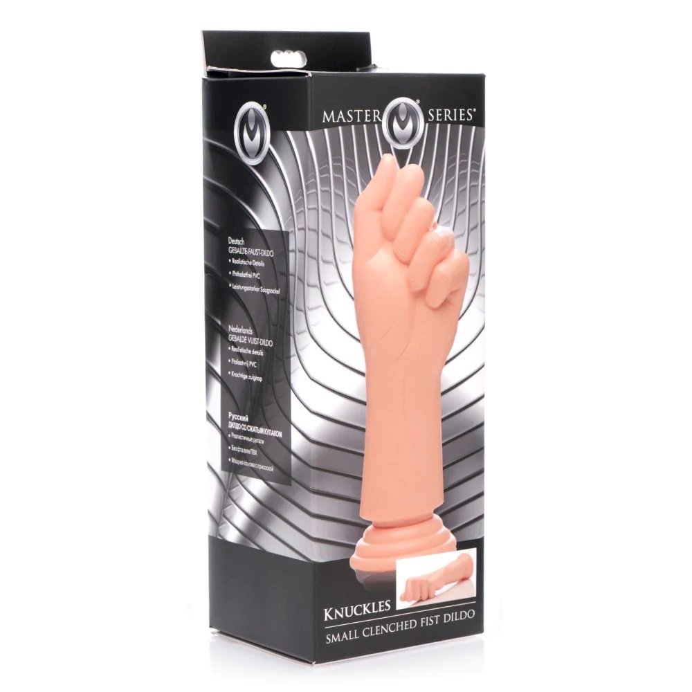Prepare to punish that hole! Master the next level of insert... Master Series - Knuckles Clenched Fist - Flesh photo-7