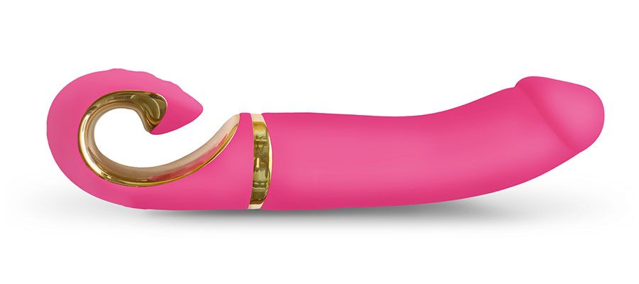 Revolutionary Bioskin material.
Impossible to believe how ... Gvibe - Gjay Vibrator - Neon Rose photo-3