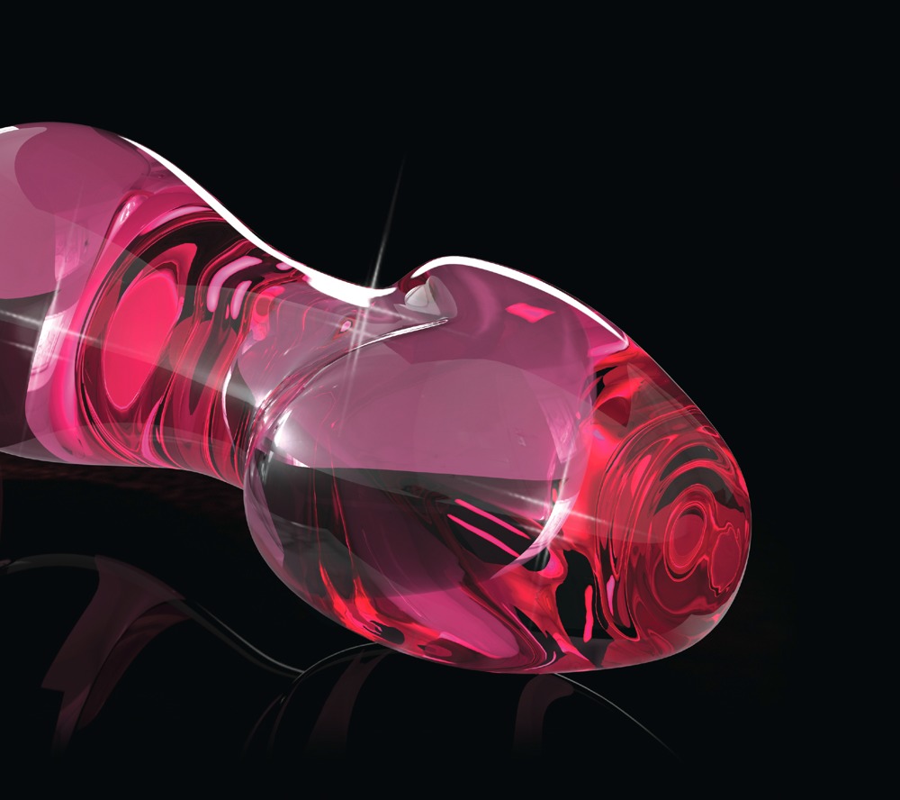 Elegant, upscale, and hand-crafted with amazing attention‚ t... Icicles - Anal Plug No.73 - Pink photo-2