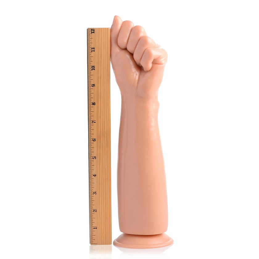 Take your best shot at going elbow deep on this extreme dild... Master Series - Fisto Clenched Hand - Flesh photo-8