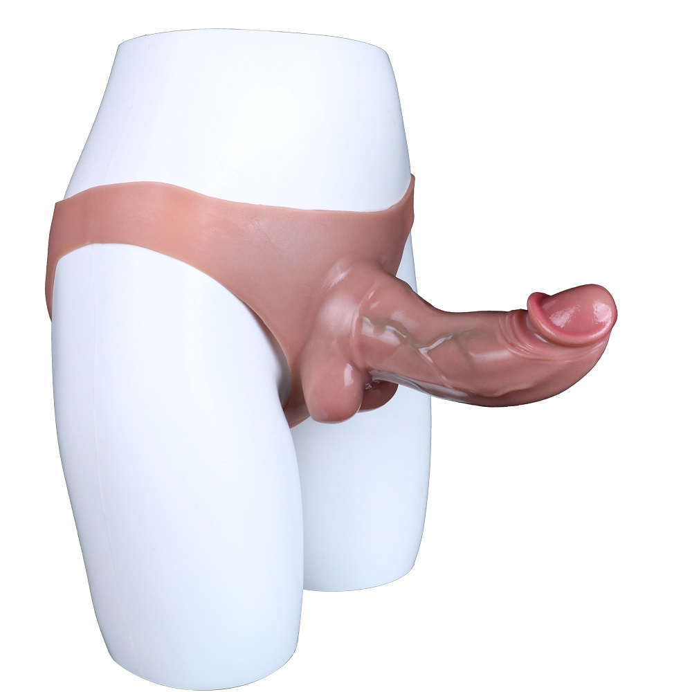 Strap-on panties harness with hollow penis
Material: liquid... FAAK - Hollow Penis Pants 17cm photo-4