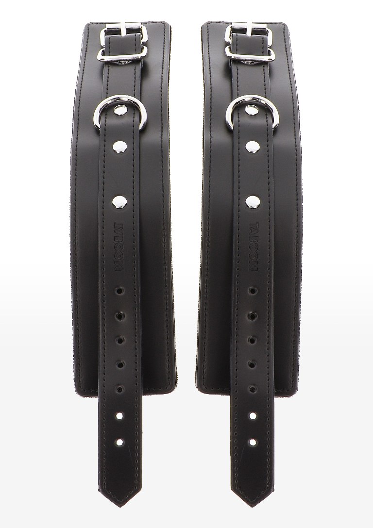 The high-quality adjustable TABOOM Ankle Cuffs are practical... Taboom - Ankle Cuffs - Black photo-6