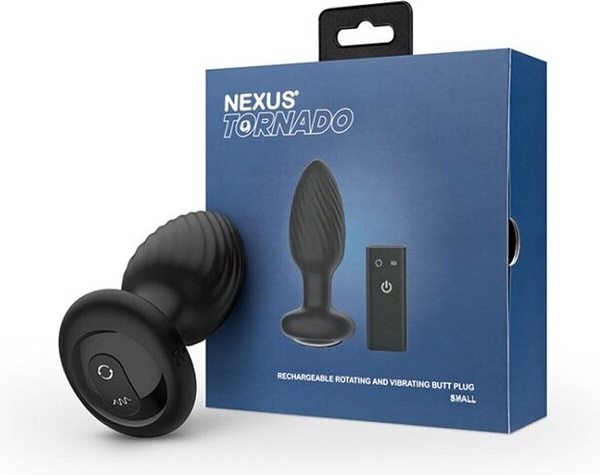 Want to spin your world with something exciting? The Nexus T... Nexus - Tornado Vibro Plug S - Black photo-5
