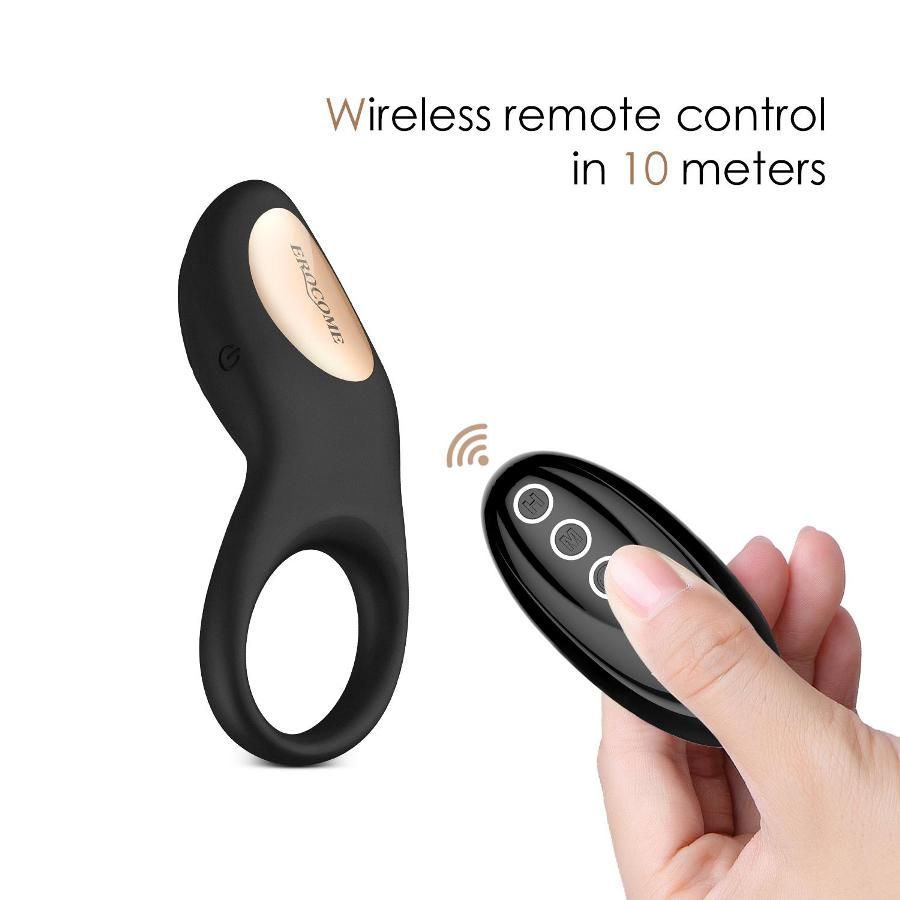 Sagitta is an specially designed for couples. It is with the... Erocome - Sagitta RC - Black photo-6