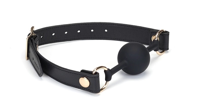 The design elements of dignity, elegance and extravagance ha... Liebe Seele - Leather Ball Gag - Dark Secret photo-2