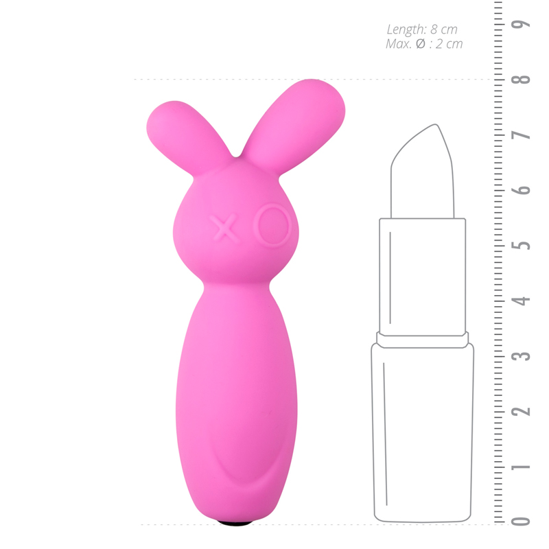 Become best friends with this little vibrating bunny. Its mu... Easytoys - Mini Bunny Vibe - Pink photo-3