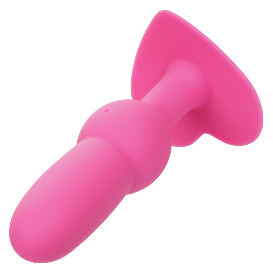 Dive into a world of thrilling sensations with the First Tim... CEN - First Time Vibro Plug - Pink photo-5