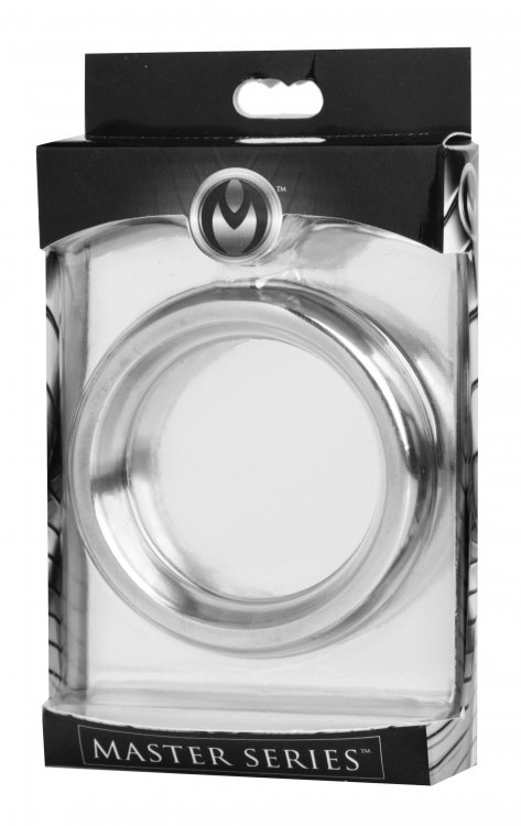 Show off with this Stainless Steel Cock Ring that looks awes... Master Series - Steel Cock Ring 2" photo-3