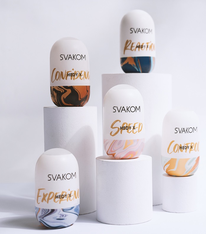 Pleasure knows no limits. Experience next-level satisfaction... SVAKOM - Hedy X Reaction - Translucid photo-11