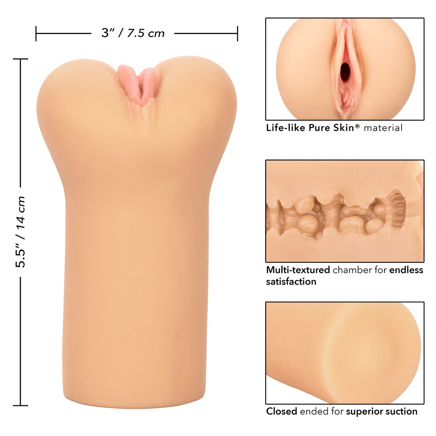The Boundless Vulva is one of the hottest adult toys on the ... CEN - Boundless Vulva Masturbator - Flesh photo-8