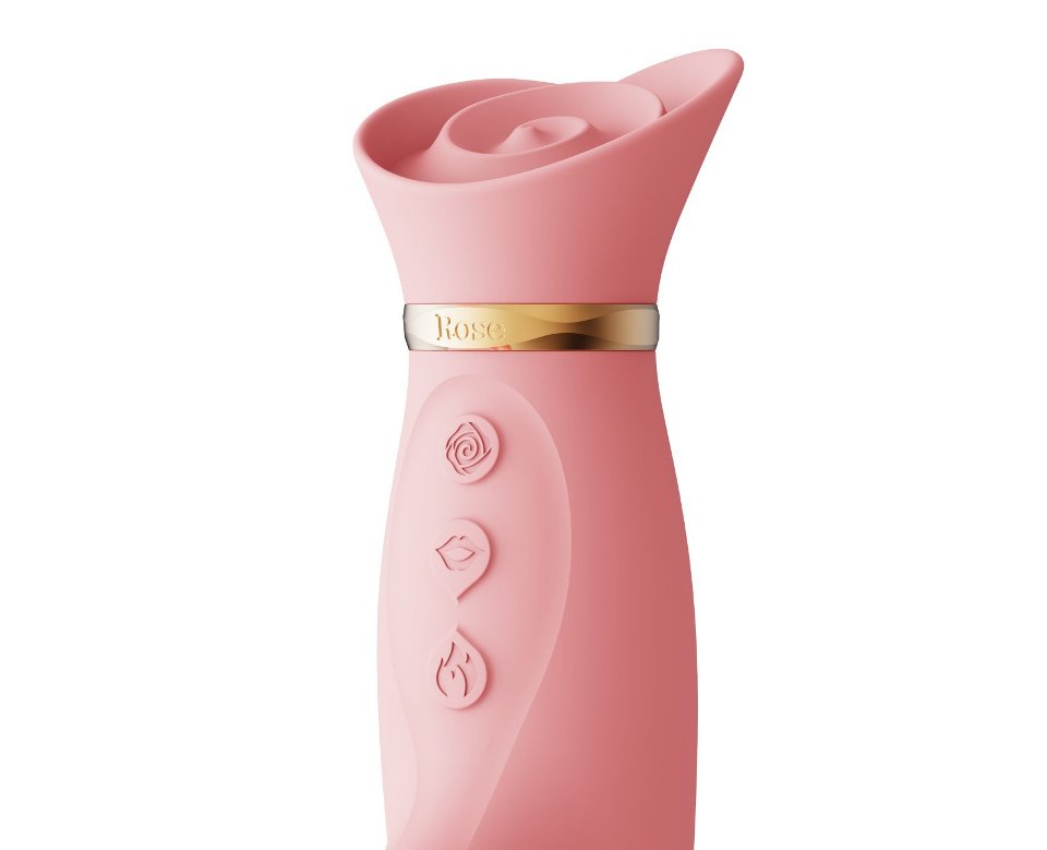尼款震动器系 ZALO 经济实惠慨强大刺激器 ROSE 系列一部分,其特点系针对 G 点同埋阴蒂,具有多种唔同慨功能。 ... Zalo - Rose 震动棒 - 草莓粉红色 照片-3
