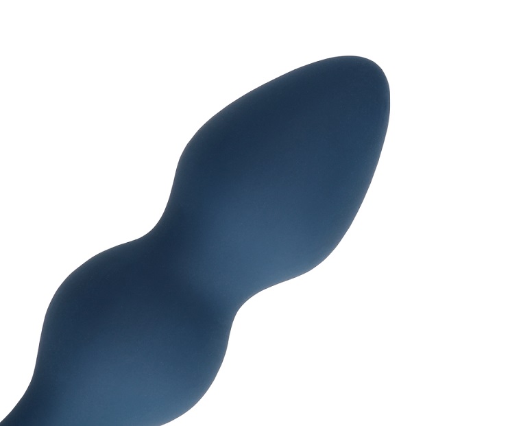 This Teardrop Shaped Anal Plug - Medium is easy to insert an... Loveline - Teardrop Plug M - Baltic Blue photo-6