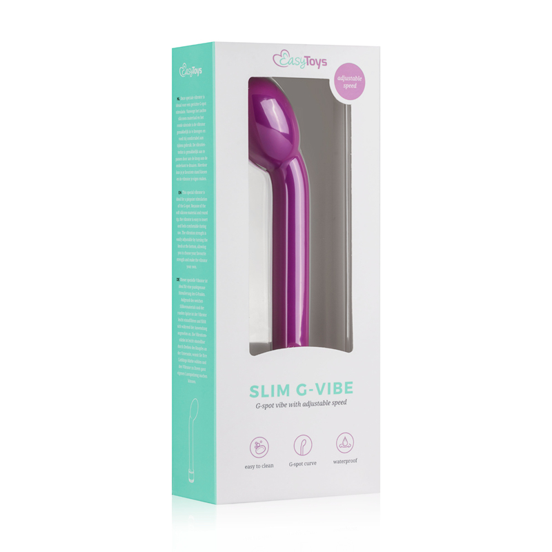 With this extra stimulating G-spot vibrator you will certain... Easytoys - G-Spot Vibrator - Purple photo-7