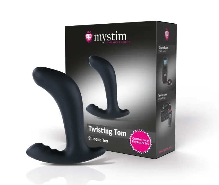 Twisting Tom is asking for a little dance. It really is the ... Mystim - Twisting Tom E-Stim Plug photo-4