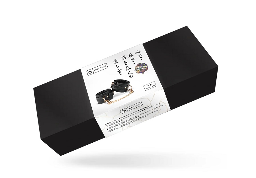 Organosilicon designed to add a touch of adventure and spice... Liebe Seele - Organosilicon Ankle Cuffs - Black photo-2