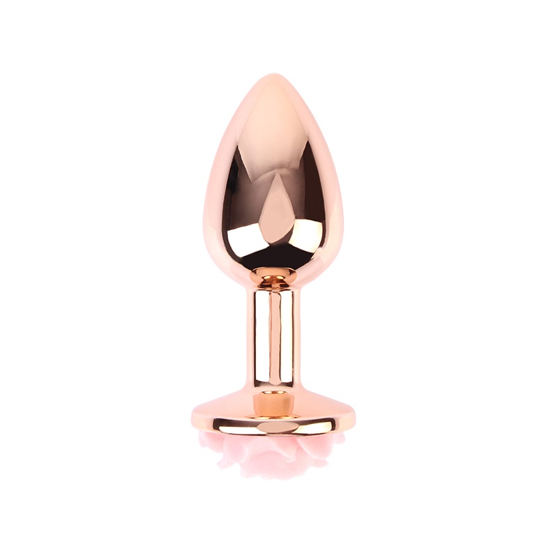 Metal plug for anal play and training
Tapered easy entry tip... Chisa - Spark Rose Metal Plug S - Pink photo-2