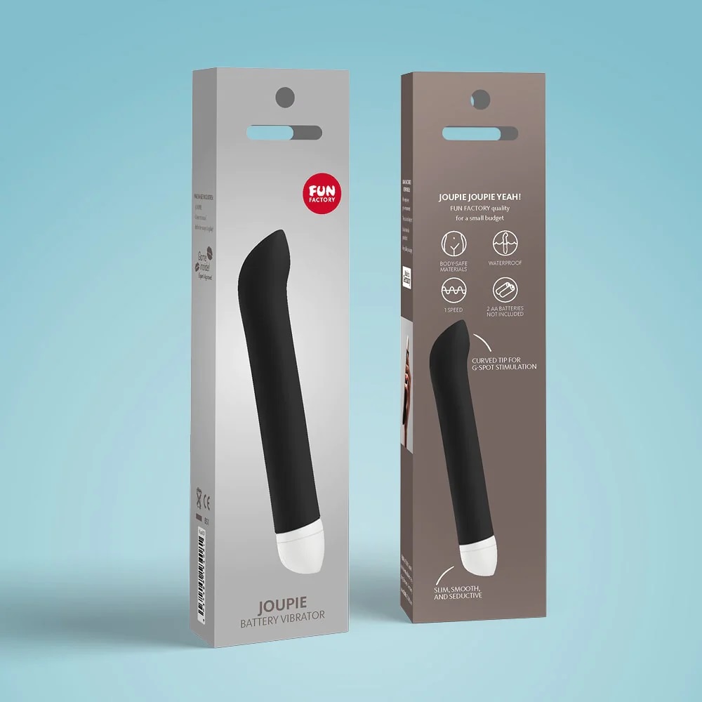 Slim mid-sized vibrator
Sleek design of the silicone shaft w... Fun Factory - Joupie Slim Vibe - Black photo-5