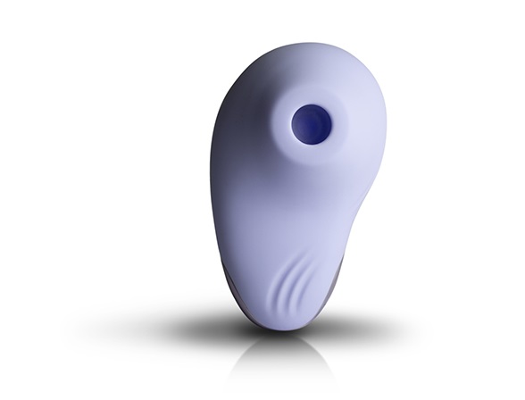 Sensory touch, body safe silicone, 10 functions of air and 1... NIYA - Air Clit Stimulator No.6 - Purple photo-3