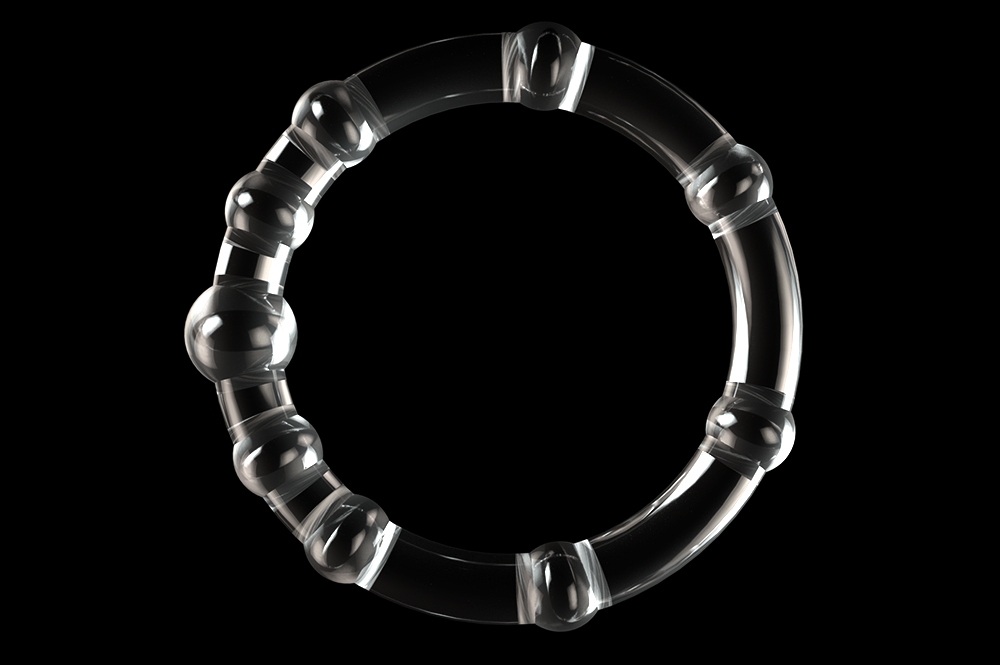 Beaded cockring 3 pcs set
Material: ... Lovetoy - Power Plus Triple Beaded Ring Set - Clear photo-5