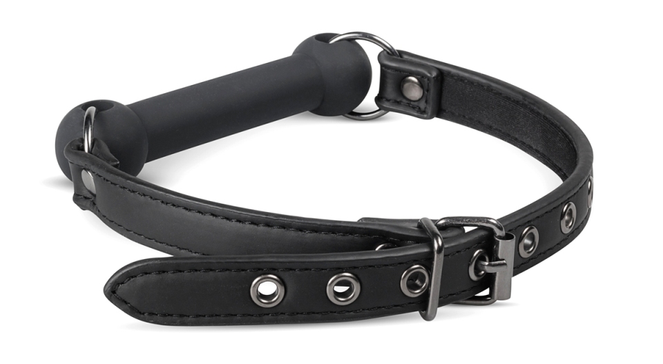 The EasyToys Silicone Bit Gag is suitable for any BDSM sessi... Easytoys - Bit Gag - Black photo-2