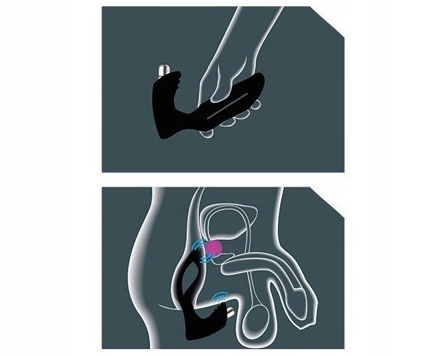 With the X4+ , entirely new dimensions of prostate stimulati... Joy Division - Rechargeable Anal Xpander X4 - Black - S photo-3