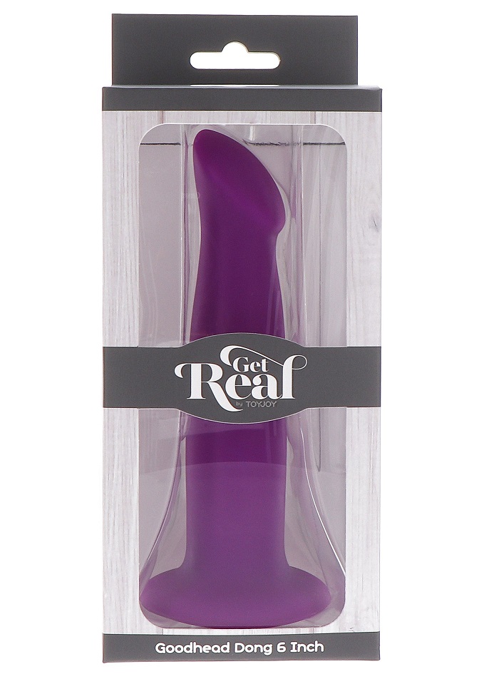 The Goodhead Dong 6 inch is a premium dong from the Get Real... ToyJoy - Goodhead Dong - Purple photo-6