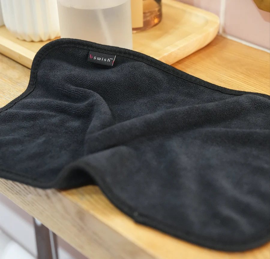 The B Swish After-Sex Towel is purposefully created for clea... B Swish - After Sex Towel - Black photo-6