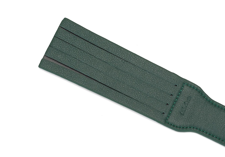 Show your sub who's boss with this luxurious leather spa... Liebe Seele - Mossy Chic Paddle - Green photo-4