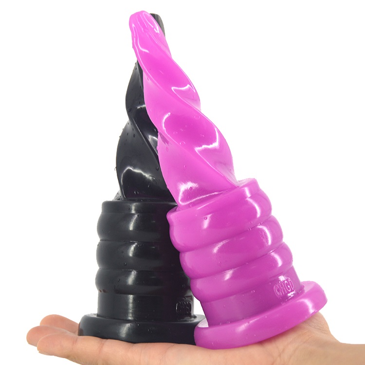 Icecream moduel anal plug, environmental healthy, easy clean... FAAK - Icecream Anal Plug - Purple photo-8