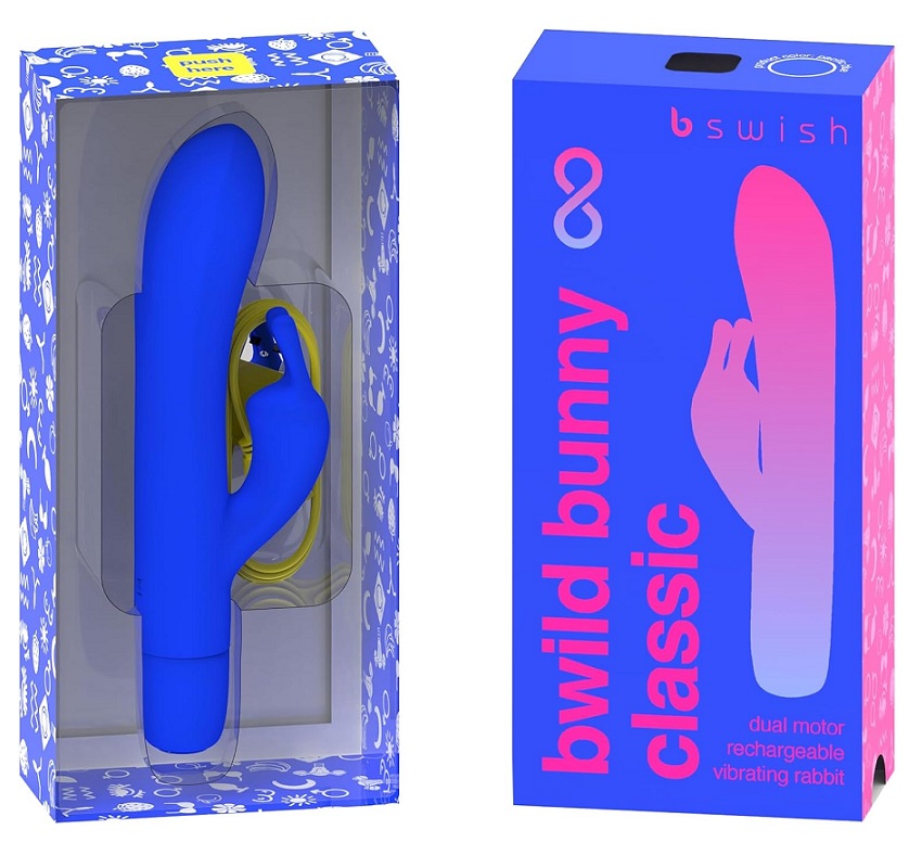 Bready, bwild, byou…
Meet the ‘og’ of pleasure, bwild bunn... B Swish - Infinite Bwild Rabbit Vibrator - Pacific Blue photo-5