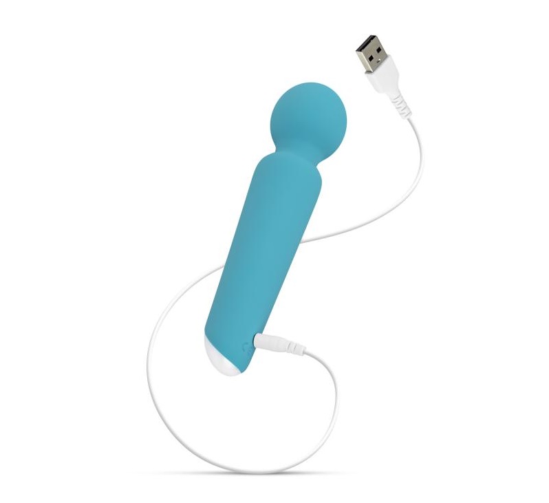 This wand vibrator from the Cala Azul collection is perfect ... Cala Azul - Maria Wand Vibrator - Blue photo-10