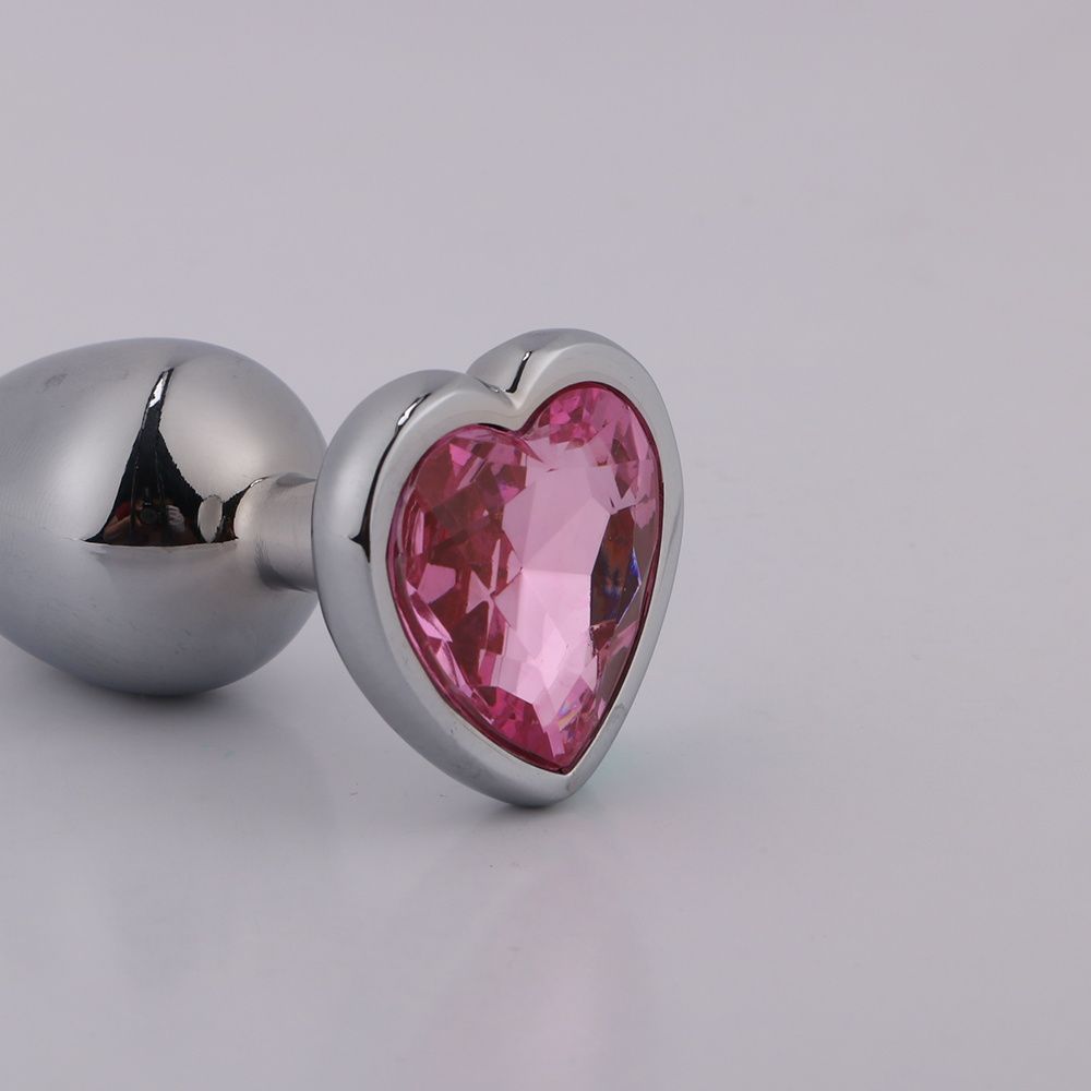 MT - Anal Plug 85x33mm - Silver photo-4