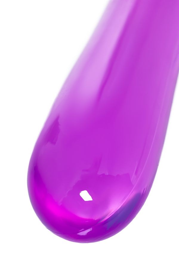 Tanza double-sided dildo is an interesting toy that opens up... A-Toys - Tanza Double Dildo - Purple photo-7