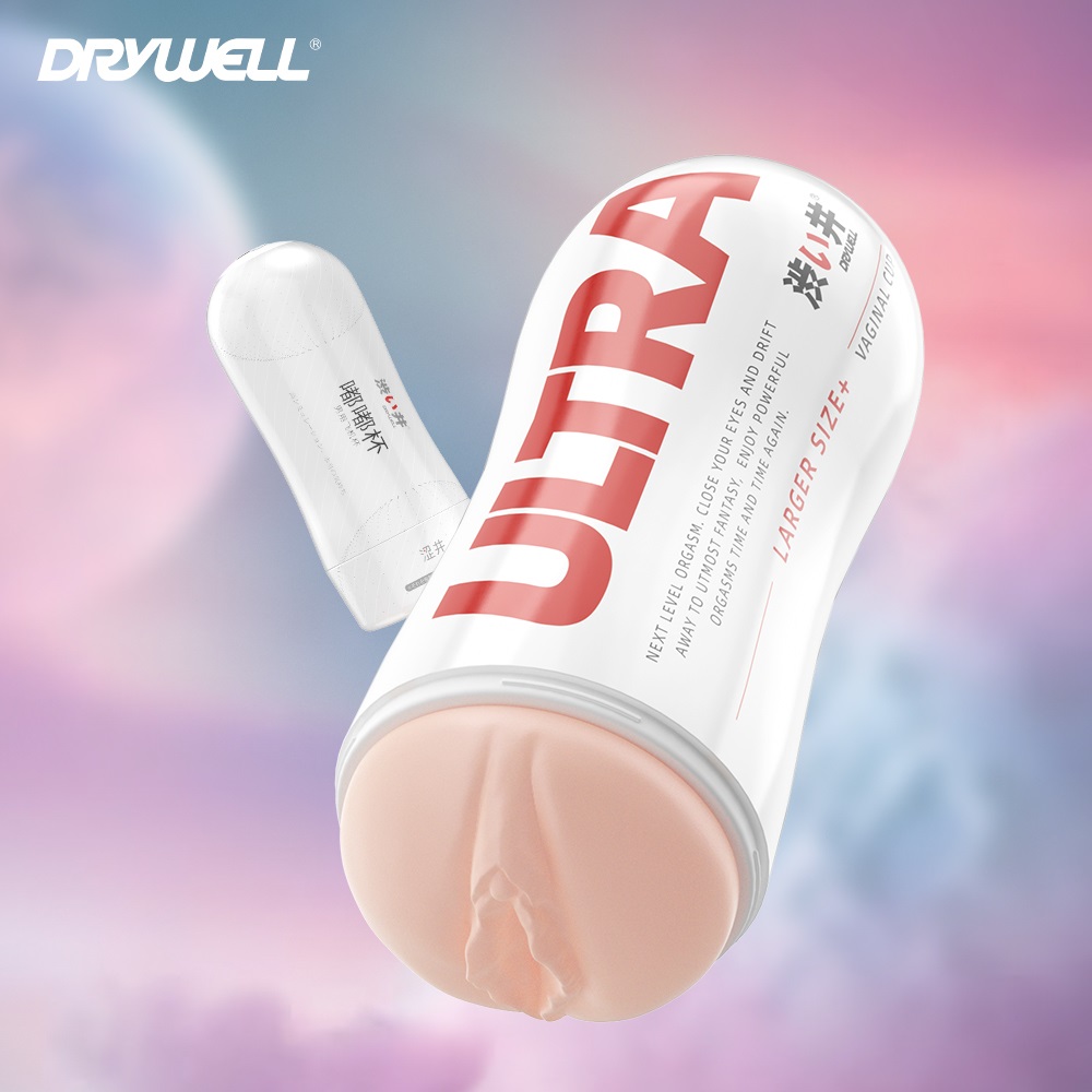 Super soft and comfortable touch
Realistic sensation
Lifelik... Drywell - Ultra Masturbator - White photo-5