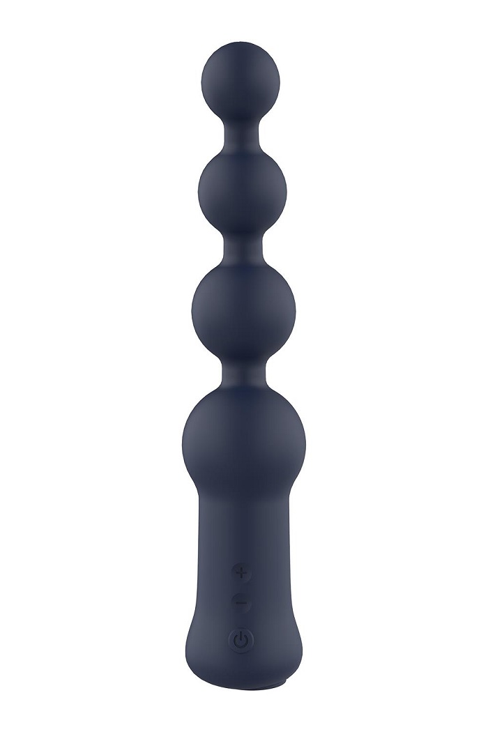 Introducing Hubble, the passport to the cosmos of pleasure! ... Dreamtoys - Hubble Vibro Beads L - Blue photo-4