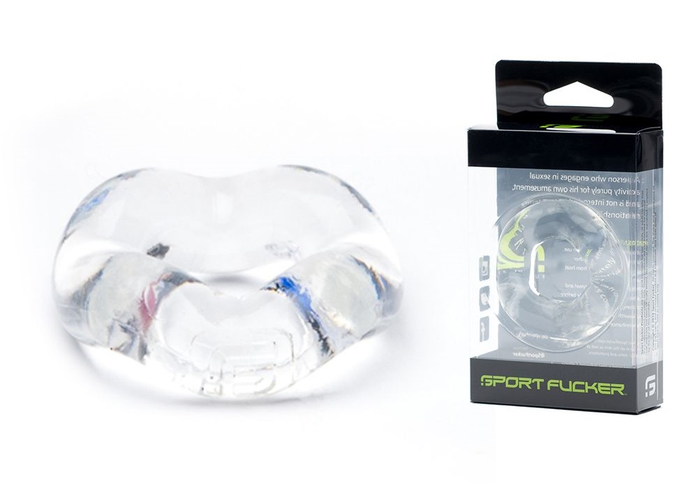 Designed to conform to the shape of your body, every curve o... Sport Fucker - Revolution Ring - Clear photo-2