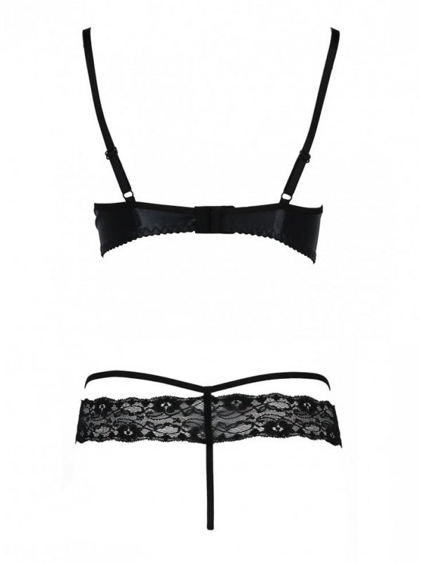 Classic in a refreshed form – which is a set for every woman... Passion - North Set - Black - S/M photo-6