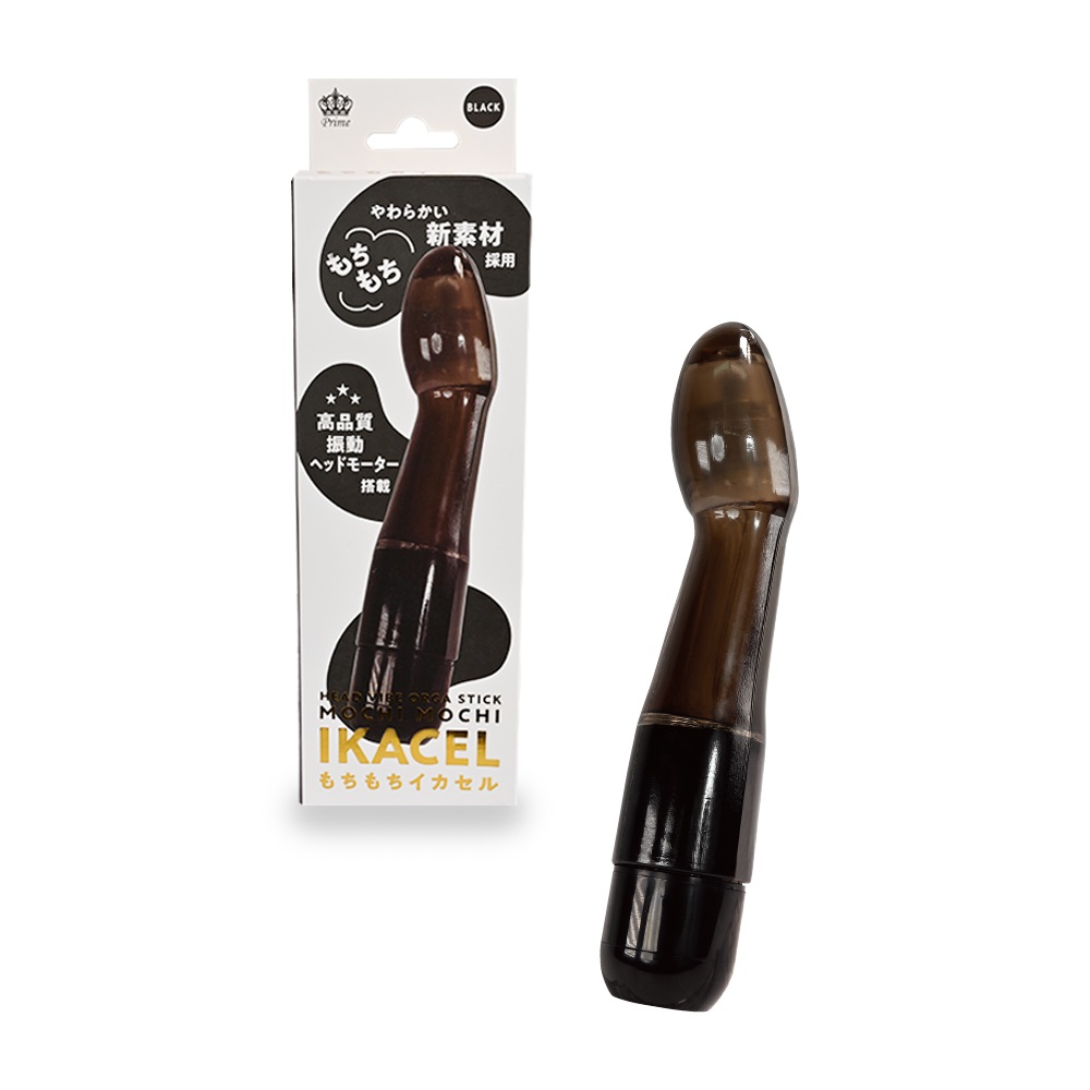 A stick vibe with a "just right" size and tip moto... Prime - Mochimochi Ikacel G-Spot Vibrator - Black photo-6