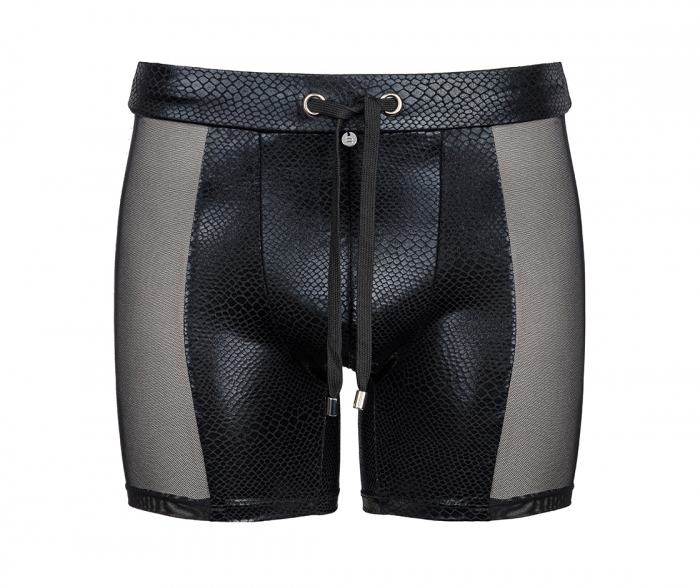 You cannot pass by this model of bathing shorts! Unique cut,... Obsessive - Punta Negra Swim Shorts - Black - L/XL photo-7