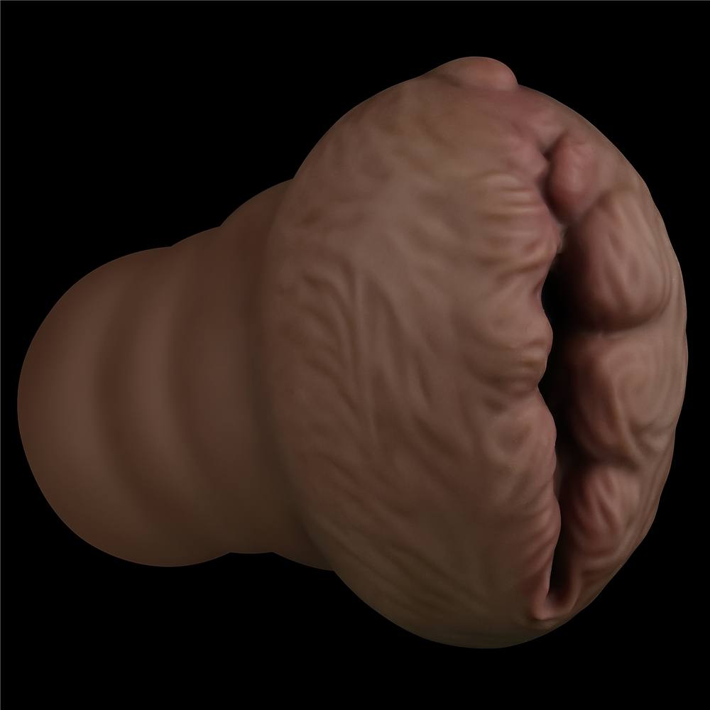 Highly detailed and expertly hand crafted, this realistic al... Lovetoy - Alien's Pie Masturbator #3 - Brown photo-6