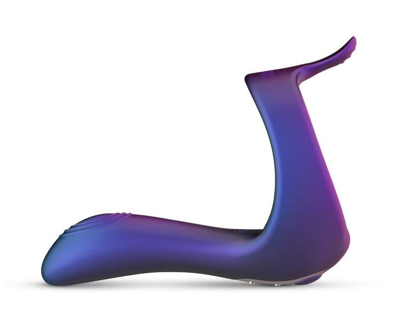 This vibrating cockring from Hueman is a must-have in your c... Hueman - Vibro Cock Ring - Purple photo-4